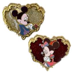 65678 - Season of the Heart 2008 - Mickey & Minnie Mouse - 2 Pin Set - Tokyo Disneyland Resort alternate image