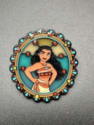 65689 - Hot Topic - Princess Ornate Brooch Blind Box - Moana - Loungefly alternate image