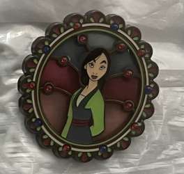 Hot Topic - Princess Ornate Brooch Blind Box - Mulan - LFLY