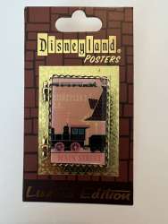 Disneyland Hinged Attraction Posters - Disneyland Railroad Main Street - DLR