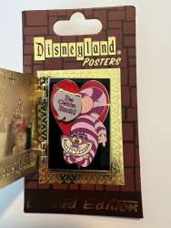 Disneyland Hinged Attraction Posters - Alice and Wonderland - Fantasyland - DLR