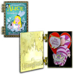 'Disneyland Hinged Attraction Posters - Alice and Wonderland - Fantasyland - DLR'