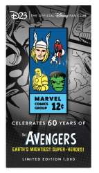 65768 - Avengers 60th Anniversary - Marvel Comics Group - 12¢ (Twelve Cents) - Disney Fan Club alternate image