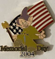 40470 - Memorial Day - Dopey Memorial Day 2004 - Disney Auctions alternate image