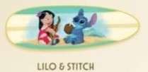 Lilo and Stitch Surf Boards - Stitch and Lilo with Ukulele - WDI