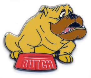 Butch with his Dog Bowl