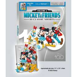 65866 - Disney100 Walmart Blu-ray Exclusive GWP Pins - Mickey & Friends Shorts Sculpted Pin - Disney Licensed alternate image