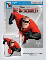65867 - Disney100 Walmart Blu-ray Exclusive GWP Pins - Mr. Incredible - Disney Licensed alternate image