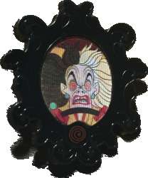 65884 - Villains Lenticular Portrait Blind Box - Cruella De Vil - Loungefly alternate image