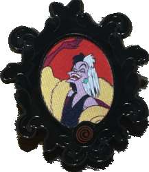 65884 - Villains Lenticular Portrait Blind Box - Cruella De Vil - Loungefly alternate image