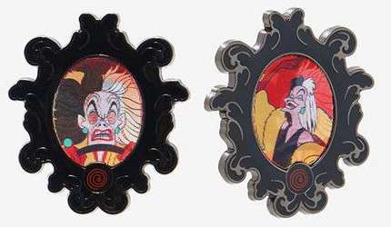 65884 - Villains Lenticular Portrait Blind Box - Cruella De Vil - Loungefly alternate image