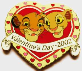 Valentine&#039;s Day 2002 - Simba &amp; Nala - DLR