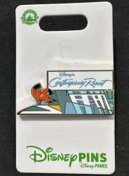 Disney&#039;s Contemporary Resort - Mr. Incredible and Monorail - WDW