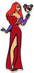 Jessica Rabbit Holding a Lollipop