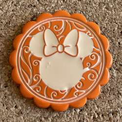 Orange Minnie Mouse Token