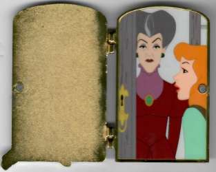 Loungefly - Collector Box - Cinderella Door Evil Stepmother Hinged Pin - LFLY