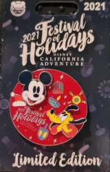 Disney Festival of the Holidays - Mickey and Pluto - DLR