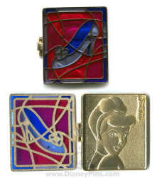 'Hinged Character Stained Glass - Cinderella - DLR'