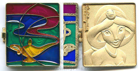 'Hinged Character Stained Glass - Jasmine - WDW'