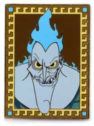 Hades in a Gold and Brown Frame