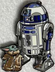 FiGPiN - Disney Theme Parks - R2-D2 and Grogu #644 - FGP