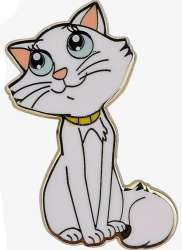 49141 - BoxLunch - Disney - Chibi Aristocats Duchess & Thomas O’Malley Set - Duchess Only - Disney Licensed alternate image