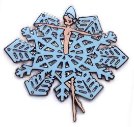Disney Catalog Carded Sets - Disney Fairies - Pin Set 2 — Snowflake Fairy ONLY
