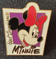 Colorful Box Characters - Minnie Mouse Profile - WDW