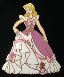 2763 - Cinderella's Transformation Wood Box Set - Cinderella in Pink Dress & Perla Mouse alternate image