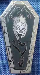 48987 - 2012 Hidden Mickeys - Villain Coffins - Cruella De Vil - Disneyland Resort alternate image