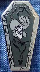 2012 Hidden Mickeys - Villain Coffins - Captain Hook - DLR