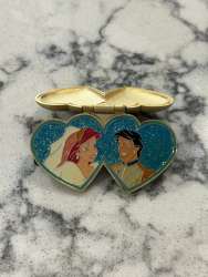 66231 - Two Hearts Jeweled - Ariel & Eric Jeweled/Hinged - Disneyland Resort alternate image