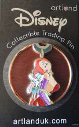 Artland - Jessica Rabbit Collection - Roger &amp; Jessicca Rabbit Pin on Glass - ART