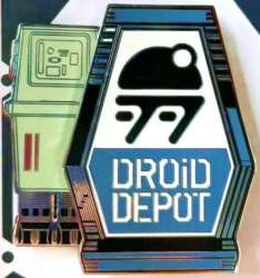 49229 - Star Wars Galaxy's Edge - Logo Slider - Gonk GNK & D-O alternate image