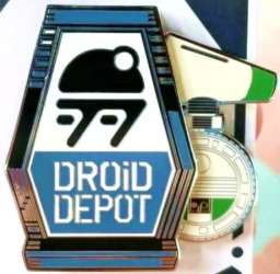 49229 - Star Wars Galaxy's Edge - Logo Slider - Gonk GNK & D-O alternate image