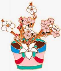 48828 - BoxLunch - Princess Potted Plants Mystery Collection - Mulan - Loungefly alternate image