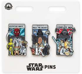 Star Wars - Star Wars Saga Pin Set - MLT
