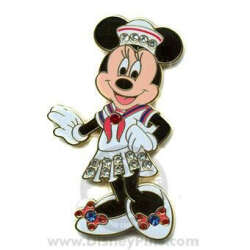 'Disney Cruise Line - Minnie Jeweled Sailor - DCL'