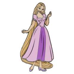 66431 - Loungefly - Magnetic Princess Paper Doll - Rapunzel - Loungefly alternate image