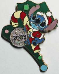 Stitch with Candy Cane