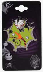 66491 - BoxLunch - Nightmare Before Christmas Pearl Spiderwebs Collection - Scary Teddy & Present Snake - Disney Licensed alternate image