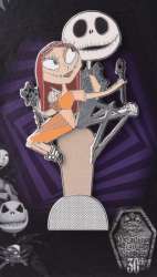 66511 - Disney Pins Blog (DPB) Exclusives - Nightmare Before Christmas 30th Anniversary - Jack & Sally - Disney Licensed alternate image