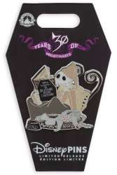 66537 - Nightmare Before Christmas 30th Anniversary - Jack Skellington & Zero    in bed reading alternate image