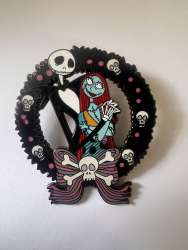 66569 - The Nightmare Before Christmas - Jack & Sally Wreath alternate image