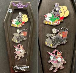 66618 - Nightmare Before Christmas 30th Anniversary - Tim Burton's The Nightmare Before Christmas 30th Anniversary Pin Set alternate image