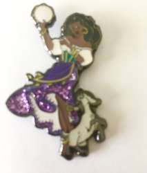 49639 - BoxLunch - Disney - Esmeralda and Djali Enamel Pin - BoxLunch Exclusive - Loungefly alternate image
