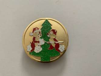 58704 - Holiday Coin Series - Chip and Dale - Disney Store US alternate image
