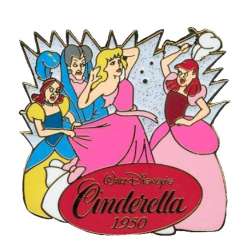 Stepsisters Ripping Cinderella pink dress