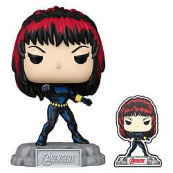 66891 - Funko Pop! & Pin: The Avengers: Earth's Mightiest Heroes - 60th Anniversary - Black Widow - Loungefly alternate image