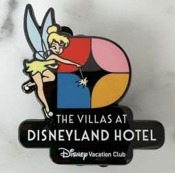 66933 - The Villas at Disneyland Hotel - Tinker Bell with Villas Logo - Disney Vacation Club alternate image